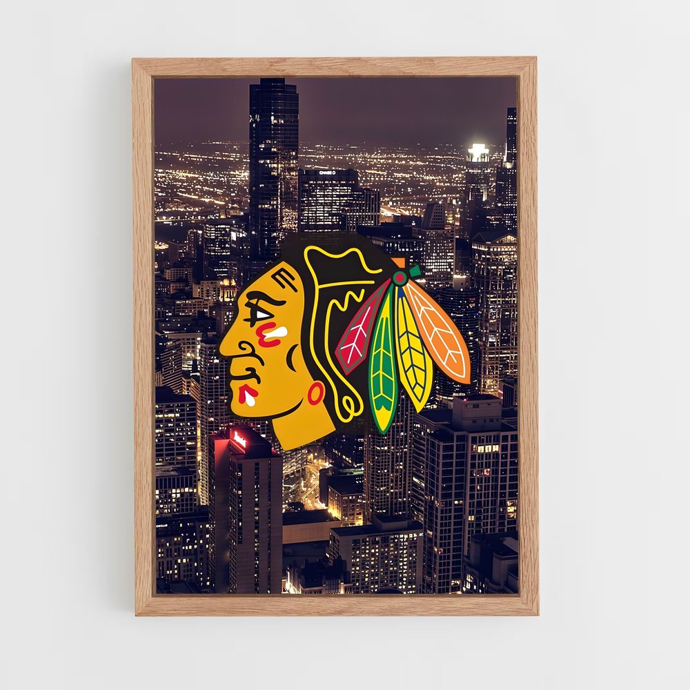 Poster Blackhawks Spirit – affiche Hockey sur glace (vue 4)